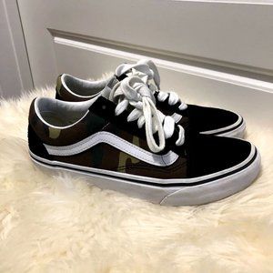 VANS Camo Old Skool Skate Shoe